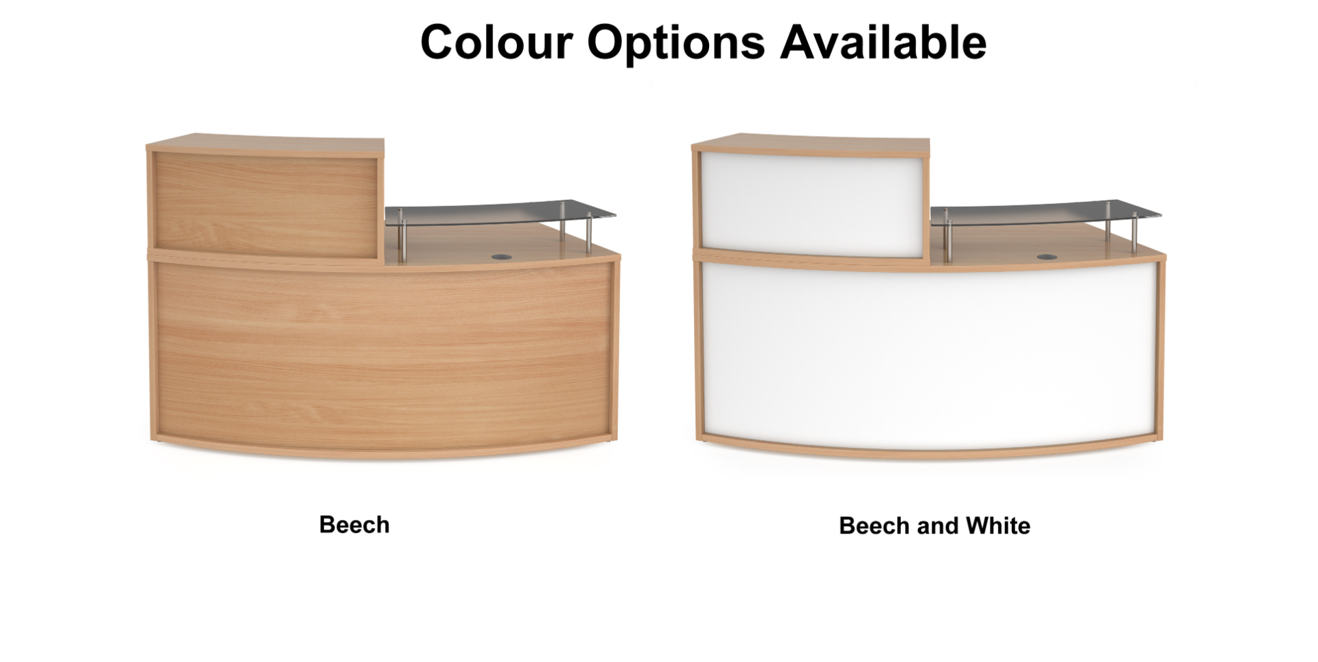 Denver Curved Reception Desk Order Office Furniture